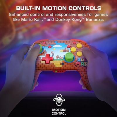 Gamepad - Nintendo Switch - Rematch Mario Bricks - Draadloos - Rood - Turtle Beach