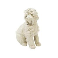 Housevitamin beeld labradoodle dog beige 10,5 cm | 8 stuks - thumbnail