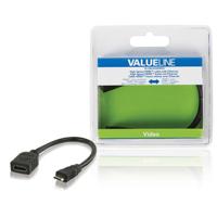 High Speed HDMI kabel met Ethernet HDMI Mini-Connector Male - HDMI Female 0.20 m Zwart - thumbnail