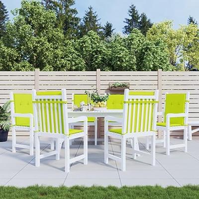 VidaXL Tuinstoelkussens 6 st 100x50x3 cm oxford stof heldergroen VidaXL Tuinstoelkussens 6 st 100x50x3 cm oxford stof heldergroen