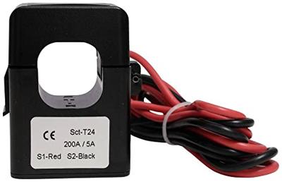 Counttec ESCT-T24 KW30200 Meet-stroomomvormer Primaire stroom 200 A Secundaire stroom 5 A Doorvoer (Ø):25 mm Klapmontage 1 stuk(s)