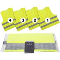 LifeHammer 10474 SAFETY VEST ULTRA Veiligheidshesje (4x) Volwassene - thumbnail