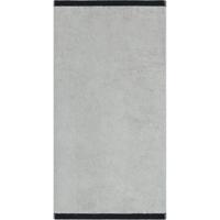 Cawö Cawo Lifestyle Splash Doubleface 7071 Handdoek 50x100 platin/schwarz - thumbnail
