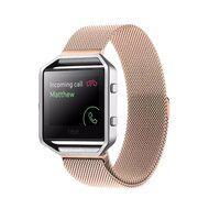 Milanese FitBit Blaze horloge band alleen voor Fitbit Blaze - Rosé goud - thumbnail
