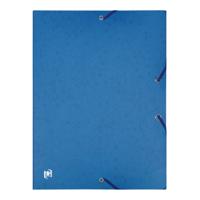 Elastobox oxford top file+ a4 25mm blauw - thumbnail
