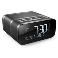 Pure Siesta S6 Bluetooth Wekker, Digitale Radio, CrystalVue display, Bluetooth, DAB/DAB+ en FM, 40 zenderopslaglocaties, sleeptimer en wekfunctie, grafiet - thumbnail