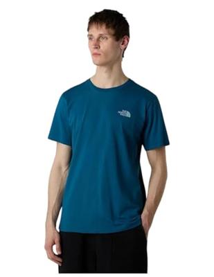 The North Face Vertical Logo S/S T-shirt Heren Mineral Ink S The North Face Vertical Logo S/S T-shirt Heren Mineral Ink S