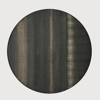 Ethnicraft Rond Wandpaneel 'Layered Clay' 61cm - thumbnail