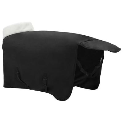 VidaXL Paardendeken zwart 85 cm polar fleece VidaXL Paardendeken zwart 85 cm polar fleece