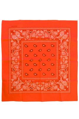 Bandana fluor oranje
