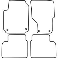 Automatten passend voor Volkswagen Amarok vanaf 2011 TMVW549 - thumbnail