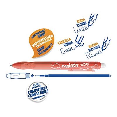 Pen Carioca Oops Rood 0,7 mm (12 Onderdelen)
