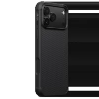 Pitaka ProGuard hoesje iPhone 17 Pro - Black/Grey - thumbnail