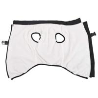 VidaXL Hondenjas met harnas waterdicht reflecterend zwart l44 - thumbnail