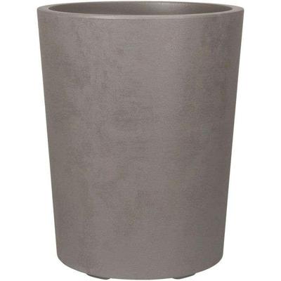 Ronde bloempot - DEROMA - Millennium - 48 L - Ø 43 cm - Met waterreservoir - Bruin
