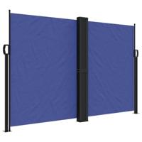Windscherm uittrekbaar 160x1000 cm blauw - thumbnail