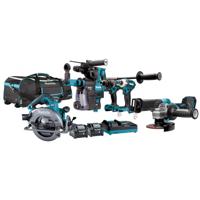 Makita DK0162G601 Accu Combiset 6-delig XGT 40V Max 4.0Ah in Tas - thumbnail