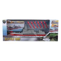 Mission Control Marineschip met Schietfunctie, 24cm - thumbnail