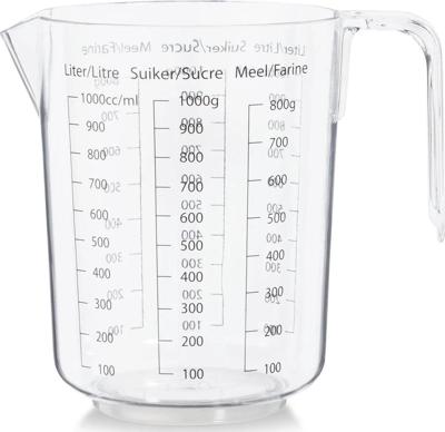 Blokker Maatbeker Transparant - 1l Blokker Maatbeker Transparant - 1l
