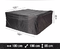 AeroCover 320.7920.00 afdekking terrasmeubels Terras/patio tafelbedekking Grijs - thumbnail