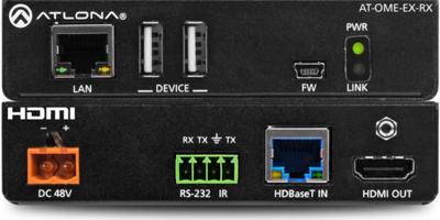 Atlona AT-OME-EX-RX HDBaseT Receiver voor HDMI met USB