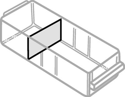 raaco Scheidingswand voor lademagazijn (b x h x d) 134 x 50 x 1.8 mm Inhoud 16 stuk(s)
