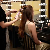 Draadloze stijltang - DREAME Hair Glamour - Roze - thumbnail