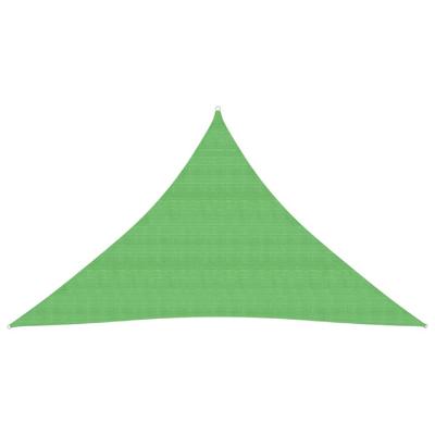 VidaXL Zonnezeil 160 g/m² 5x5x6 m hdpe lichtgroen VidaXL Zonnezeil 160 g/m² 5x5x6 m hdpe lichtgroen