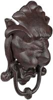 Deurklopper leeuwenkop gietijzer - thumbnail