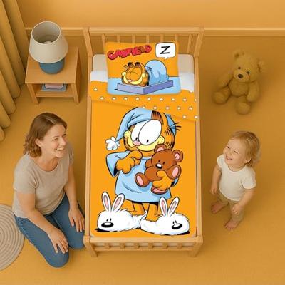 Garfield dekbedovertrek oranje 100 x 135 cm Katoen - thumbnail