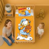 Garfield dekbedovertrek oranje 100 x 135 cm Katoen - thumbnail
