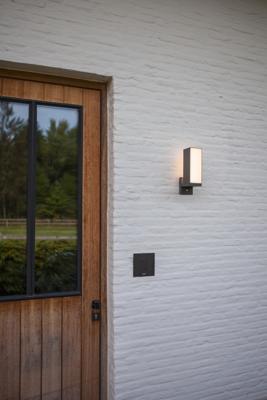 Lutec WandlampCuba antraciet met sensor - 5193811118