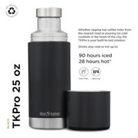 Klean Kanteen Thermosfles tk pro - shale black - 25 oz / 739 ml - thumbnail