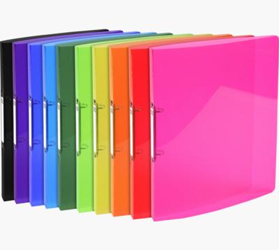 Exacompta Iderama ringmap, voor ft A4, Uit PP met softcover, 2 ringen van 15 mm, geassorteerde kleuren