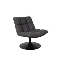 Dutchbone Fauteuil 'Bar', kleur Donkergrijs - thumbnail