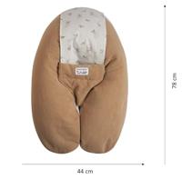 Borstvoedingskussen Tineo Wit/Roze - thumbnail