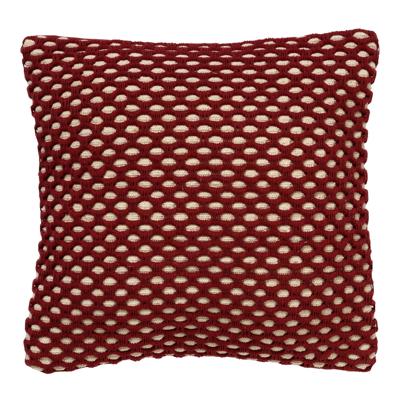 Dutch Decor sierkussen DENLEY - 45x45 cm Merlot