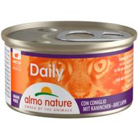 Almo Nature Daily Mousse met konijn natvoer kat (85 g) 24 x 85 g - thumbnail