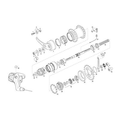 SRAM distanzbuchse spacer shim i-3 SRAM distanzbuchse spacer shim i-3