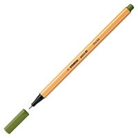 STABILO point 88, premium fineliner 0.4 mm, mosgroen, per stuk - thumbnail