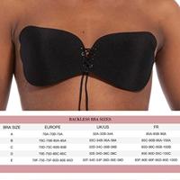 Magic Push up Plak BH - open rug bh - Va-va-Voom Bra - Bh zonder achterkant - Lage rug bh - thumbnail