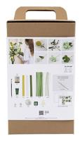 Creativ Company Maxi hobbyset crêpepapier, bloemenboeket, lichtgroen, donkergroen, pastel groen, wit, 1 doos - thumbnail