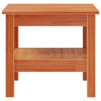 Salontafel 45x45x40 cm massief grenenhout wasbruin - thumbnail