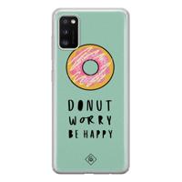 Samsung Galaxy A41 siliconen hoesje - Donut worry - thumbnail