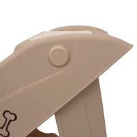 VidaXL Hondentrap inklapbaar 62x40x49,5 cm bruin - thumbnail