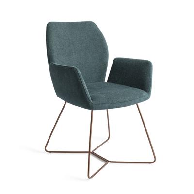 Jesper Home Eetkamerstoel 'Misaki' Beehive Rose, kleur Merry Mermaid