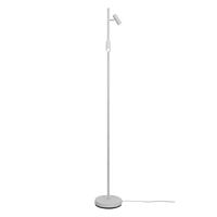 Grote witte vloerlamp met LED lichtbronnen schakelaar en Moodmaker Nordlux Omari 141 cm - thumbnail