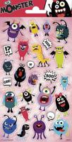 Totum Stickervel monsters - thumbnail