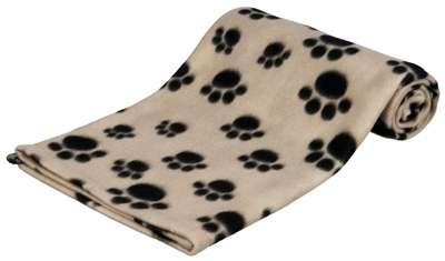 Trixie beany fleece hondendeken beige Trixie beany fleece hondendeken beige