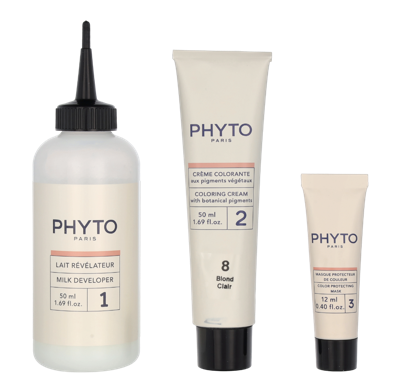 Phyto Phytocolor Permanent Color 8 Light Blonde 1Pakket